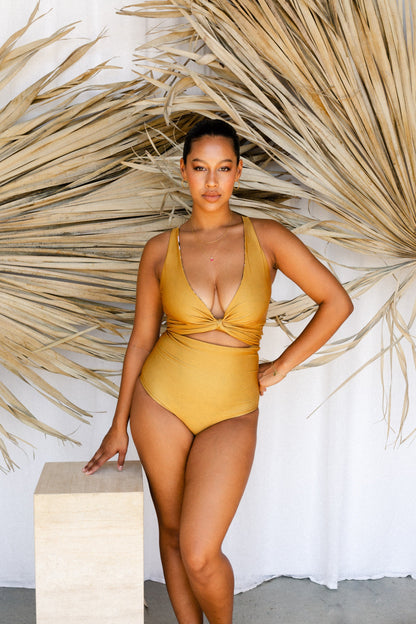 Mimosa Reversible Bikini Wrap Top (Chest Piece) - Second/Sample