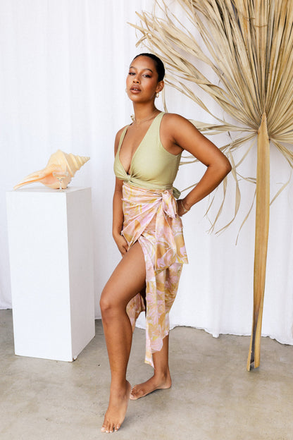 Isla Wrap Skirt - Bermuda - Second/Sample