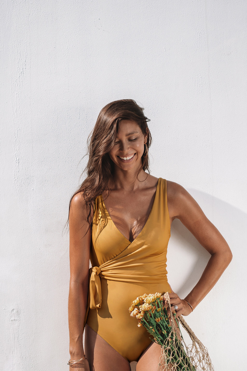 Mimosa Reversible Wrapsuit