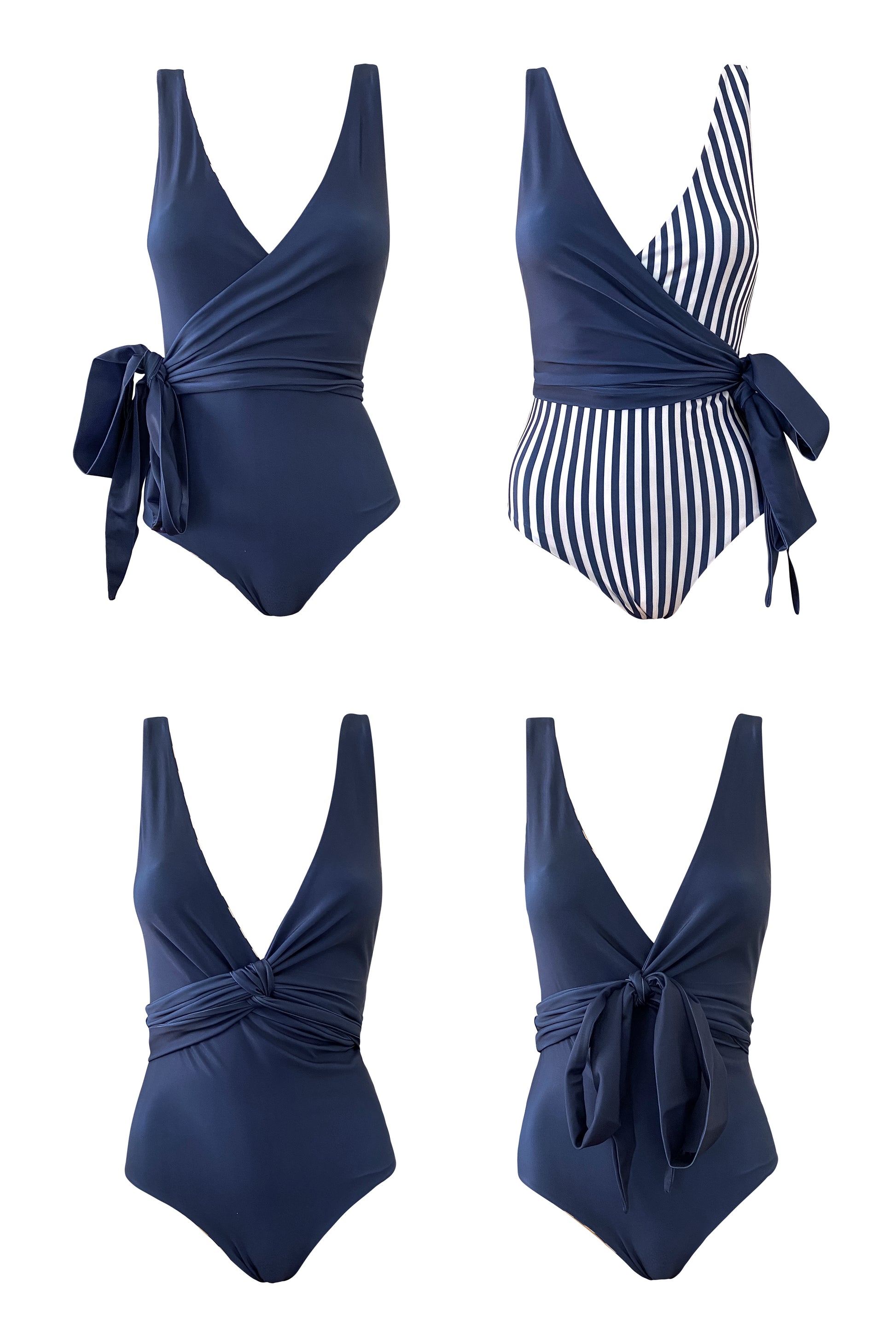 example of how to wear the swimsuit multiple ways