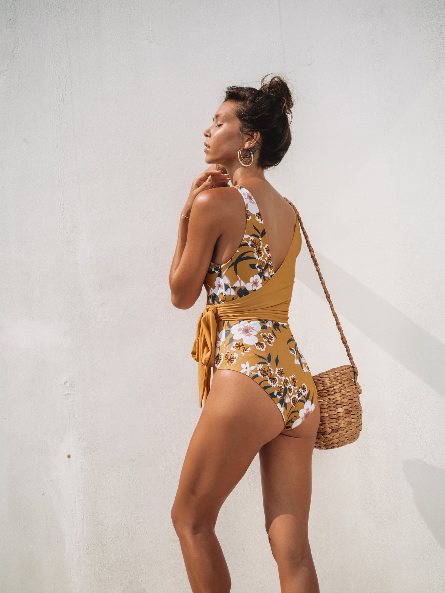 Mimosa Reversible Wrapsuit