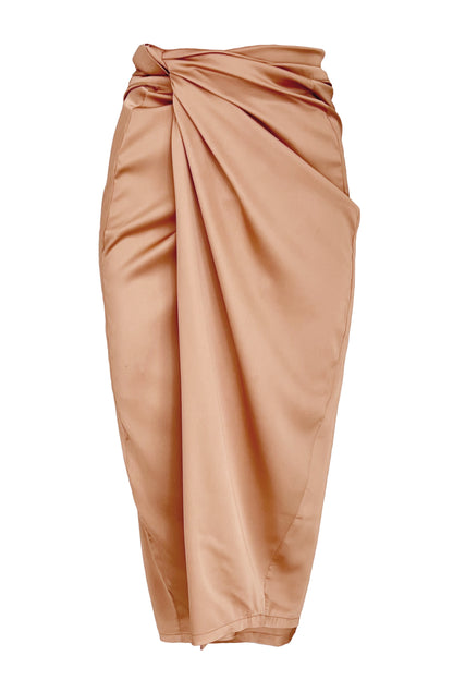 Product image of the prosecco isla wrap skirt 