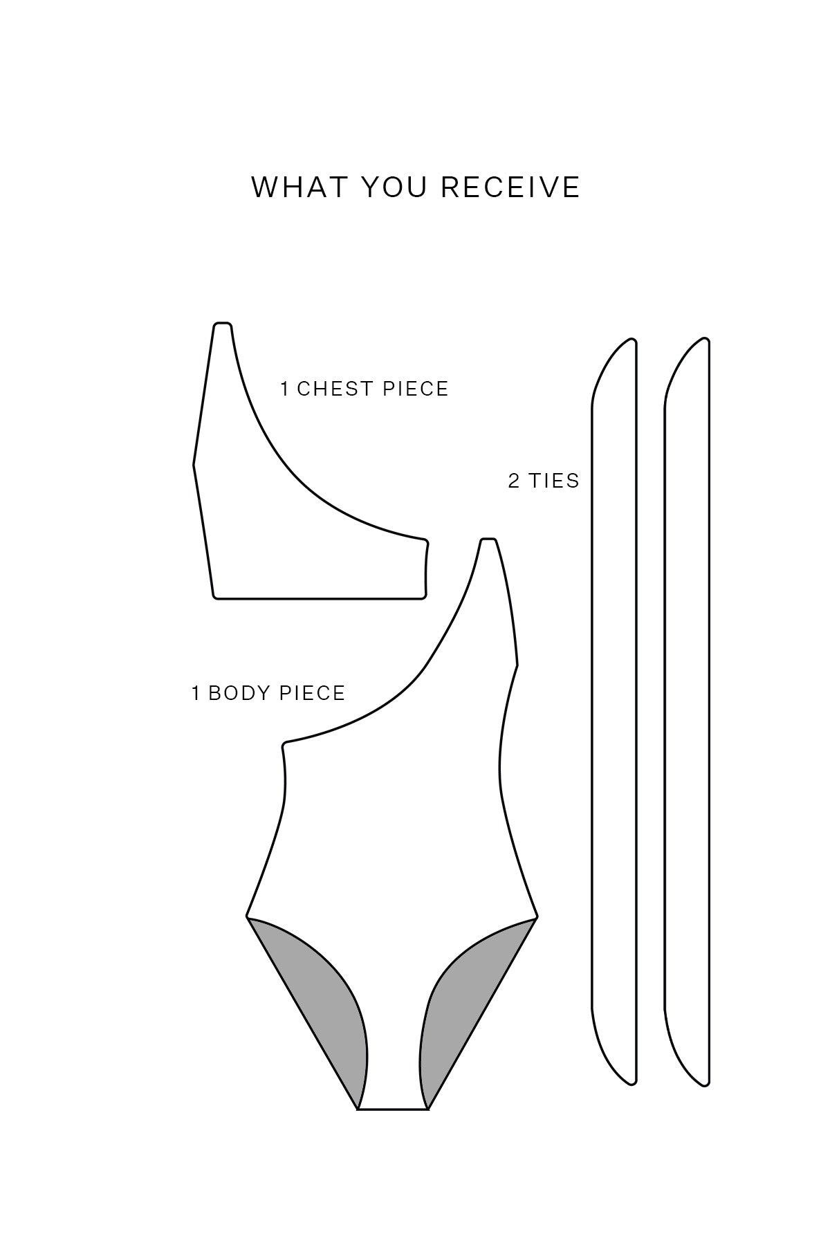 Brigitte Reversible Wrapsuit